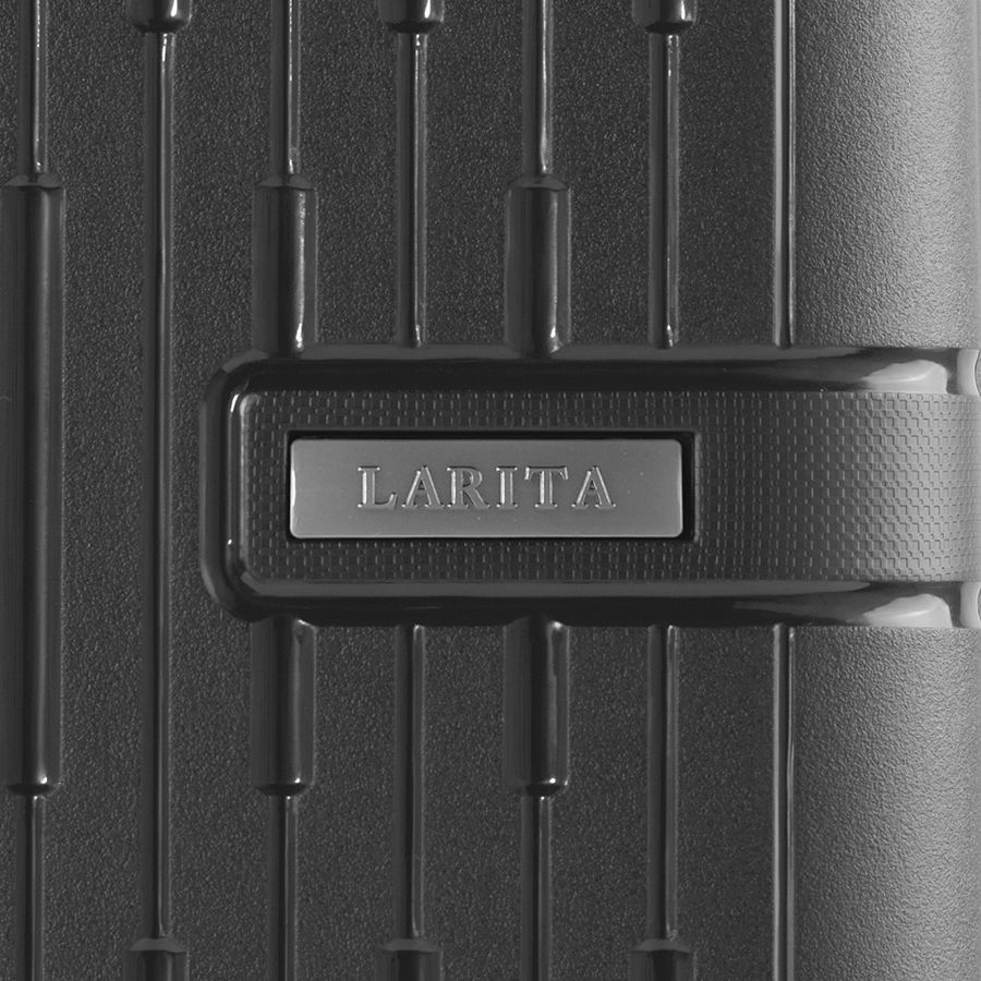 Vali kéo nhựa dẻo Larita Riven AH0425_19 S Dark Grey