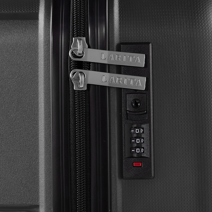 Vali kéo nhựa dẻo Larita Riven AH0425_19 S Dark Grey