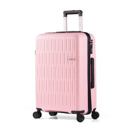 Vali kéo nhựa dẻo Larita Riven AH0425_23 M Pink