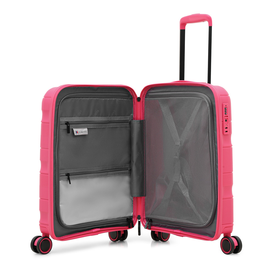 Vali Combo 2 Vali Larita Zuri TS0326 Size S + M Neon Pink 6
