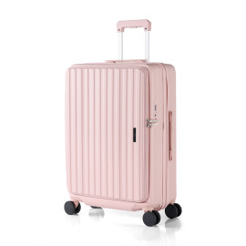 Vali kéo nhựa cứng LW 5524_60/24" M Pink