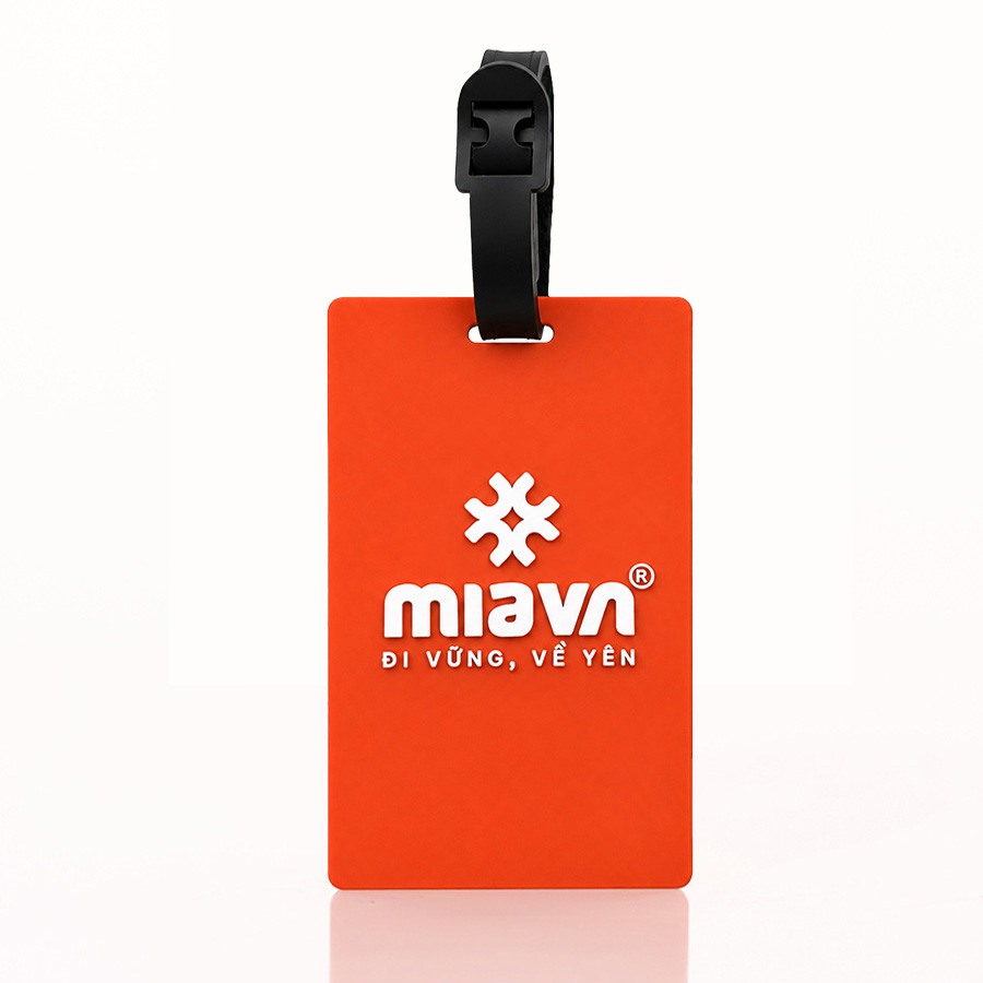 Thẻ treo hành lý Mia Luggage Tag S Orange