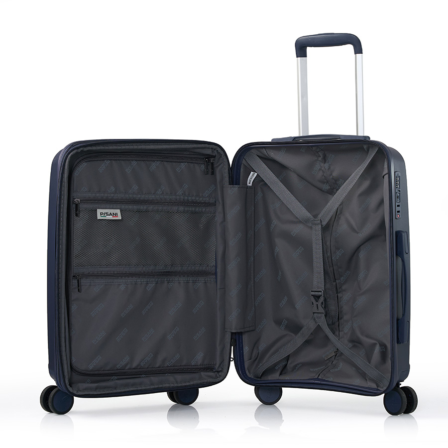 Vali Combo 2 Vali Pisani Demili Size S EXP + M Dark Blue 10