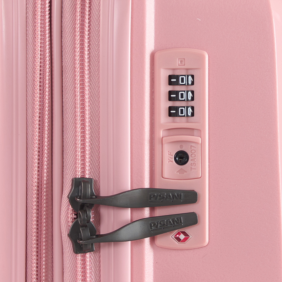 Vali Combo 2 Vali Pisani Demili Size S EXP + L Rose 5