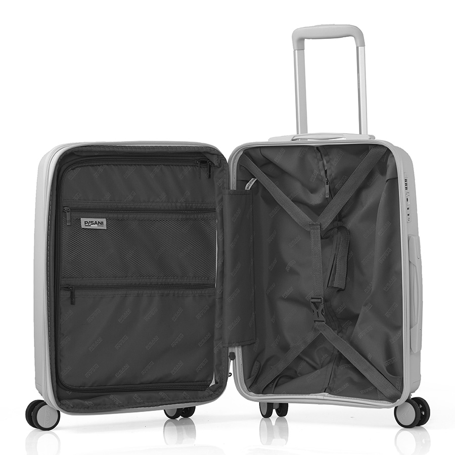 Vali Combo 2 Vali Pisani Demili Size S EXP + M Silver 10