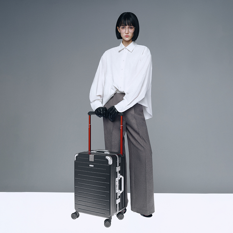 Vali khóa khung Pisani Lusso BR13_20 S Silver