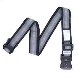 Dây đai vali The Travel Star BLT_01 TSA Locked Luggage Belt S Grey/Green