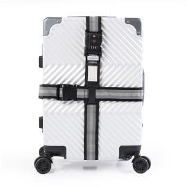 Dây đai vali The Travel Star BLT_02 TSA Cross Luggage Belt S Pink
