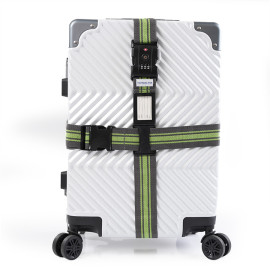 Dây đai vali The Travel Star BLT_02 TSA Cross Luggage Belt S Pink