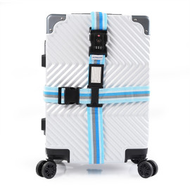 Dây đai vali The Travel Star BLT_02 TSA Cross Luggage Belt S Pink