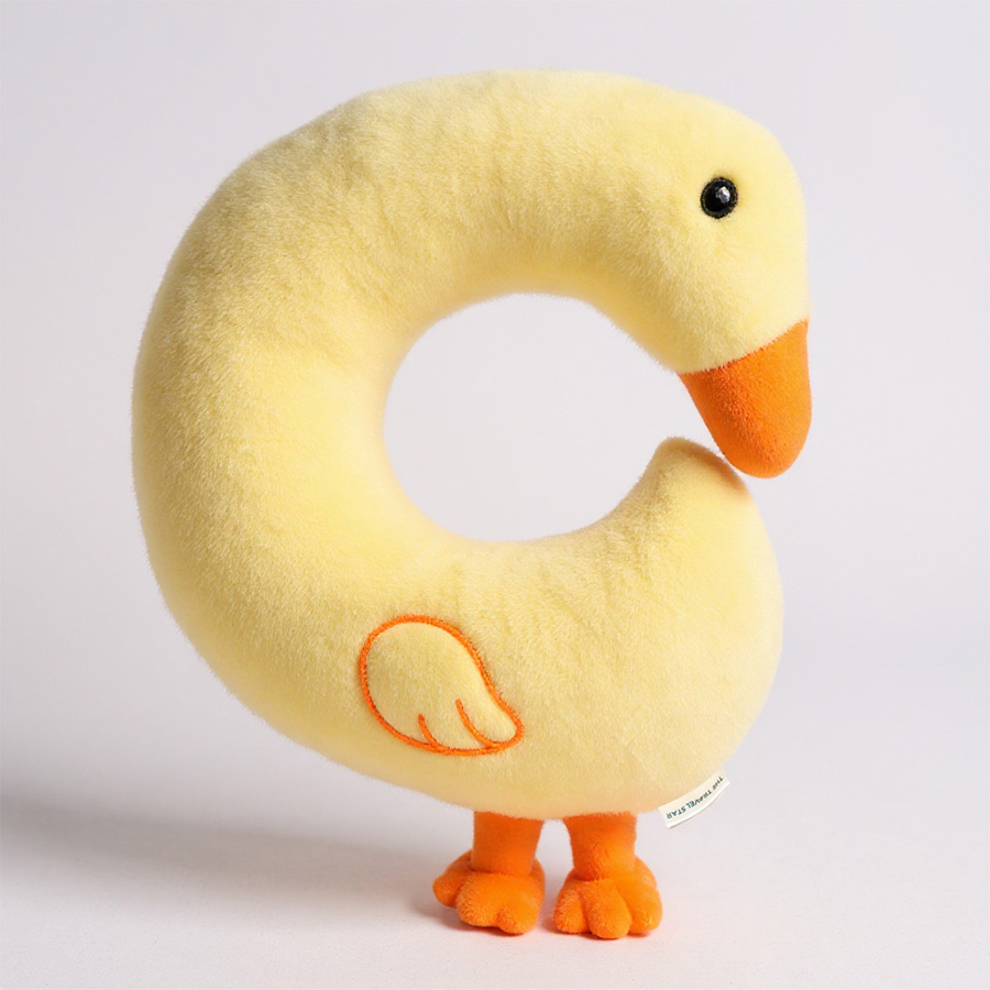 Gối cổ du lịch The Travel Star Buddy Neck Pillow NP01 S Yellow