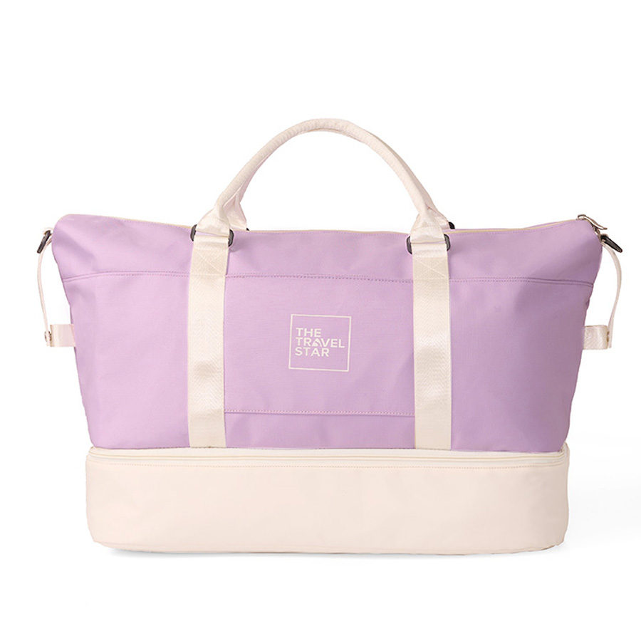 Túi Xách The Travel Star Multi-use Bag with Shoes Pocket XL White/Purple