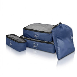 Túi phân loại hành lý The Travel Star PCB_02 Organizer Set 4in1 S Light Grey