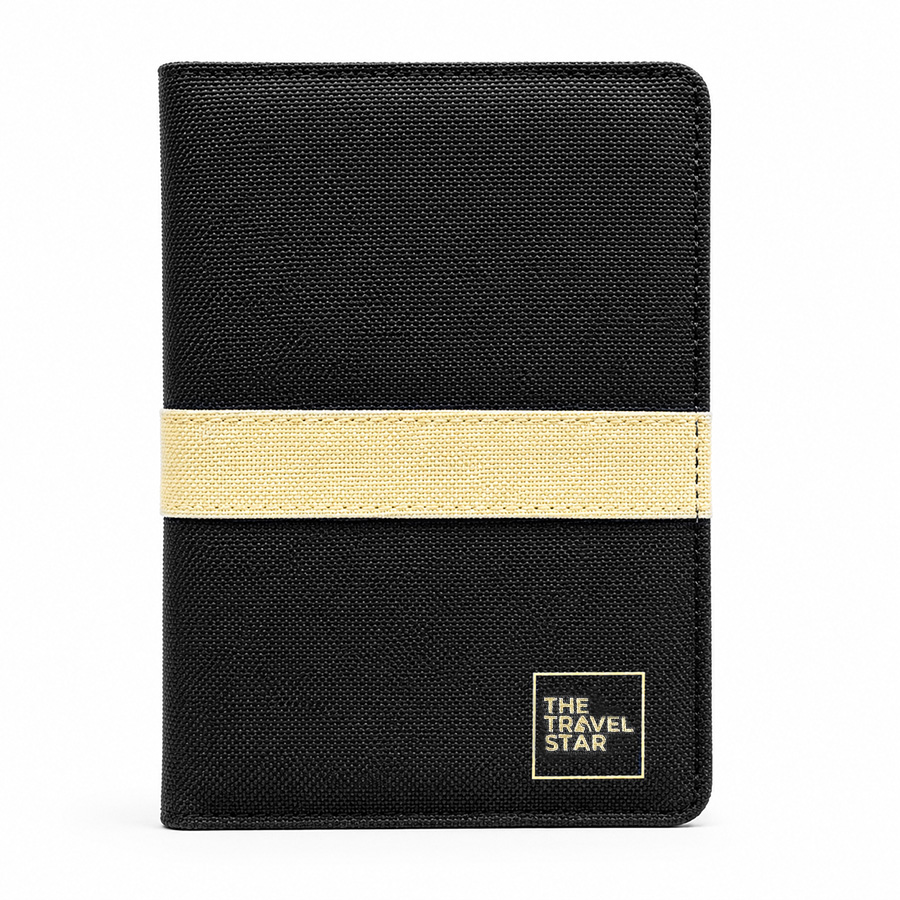 Ví đựng hộ chiếu/passport The Travel Star PW_03 Axis Passport Cover S Black