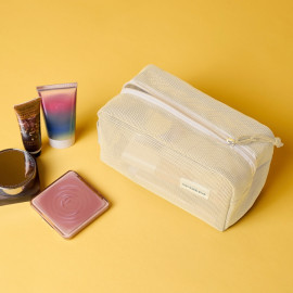 Túi đựng mỹ phẩm The Travel Star Summer Vibe Pouch S Brown