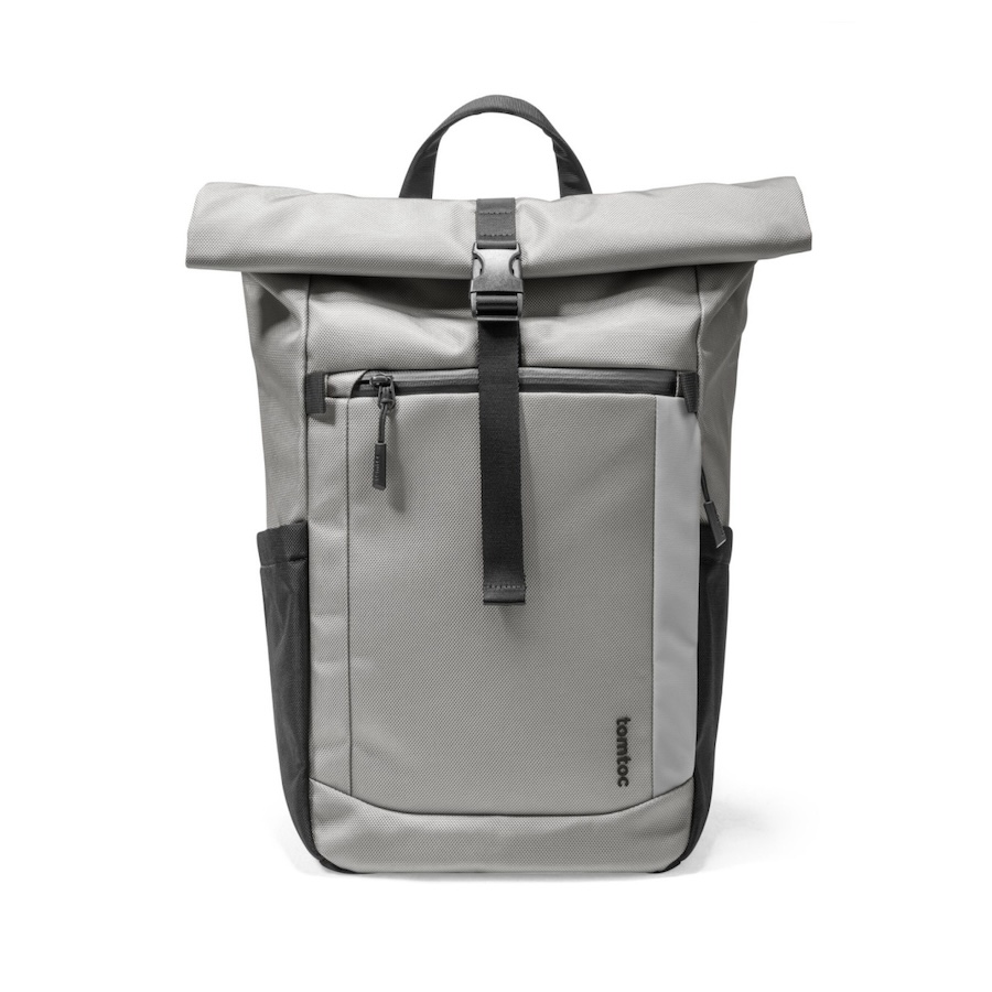 Balo Tomtoc LBP_01 Roll top laptop Backpack Macbook, Laptop 13- 16 inch/17-23L Gray