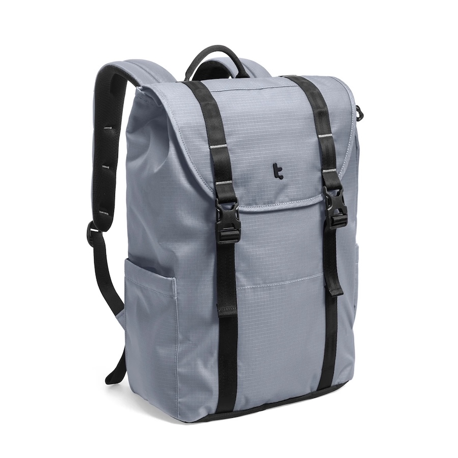 Balo Tomtoc LBP_11 VintPack Liteway Laptop Backpack Black 16 Inch/22L Gray