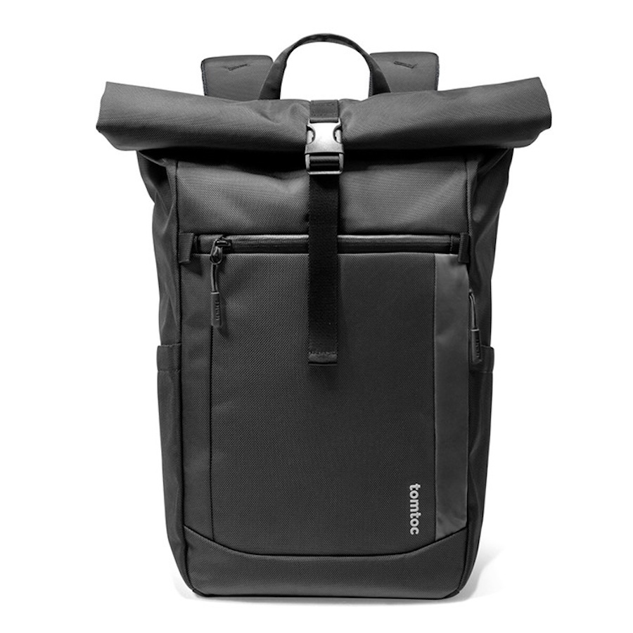 Balo Tomtoc LBP_12 Rolltop laptop Backpack 17.3 inch-30L Black