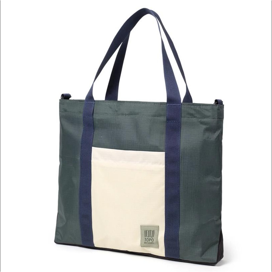 Túi Xách ToPo Designs TBG_03 Mountain Essential Tote S Forest/Bone White
