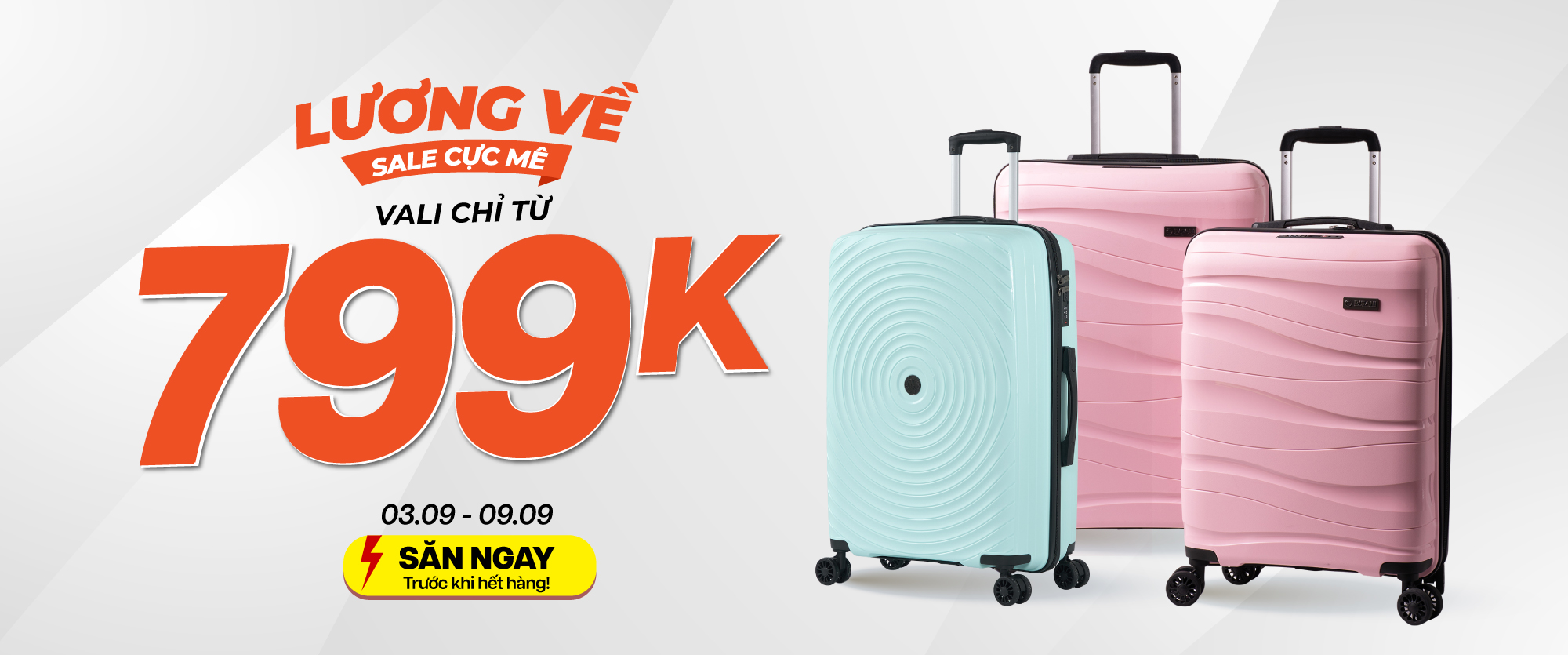 3/9 - 9/9 Lương Về Sale Cực Mê
