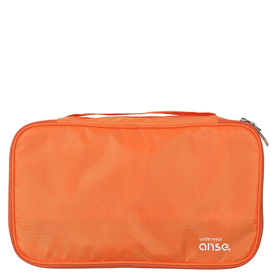 Túi phân loại hành lý Anse Double Side Zipper Pouch LA008 S Orange