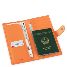 Ví đựng hộ chiếu/passport Anse Passport Cover LA311 S Orange