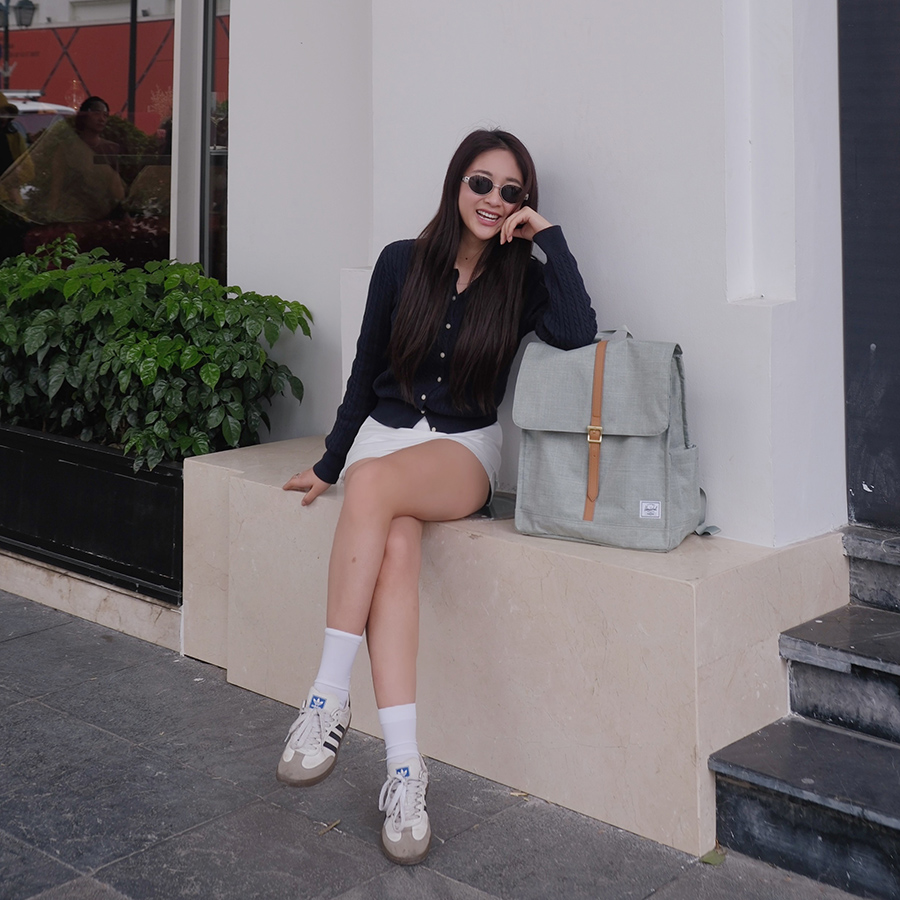 Balo học sinh Herschel City TM Mid Volume 13" Backpack M Black