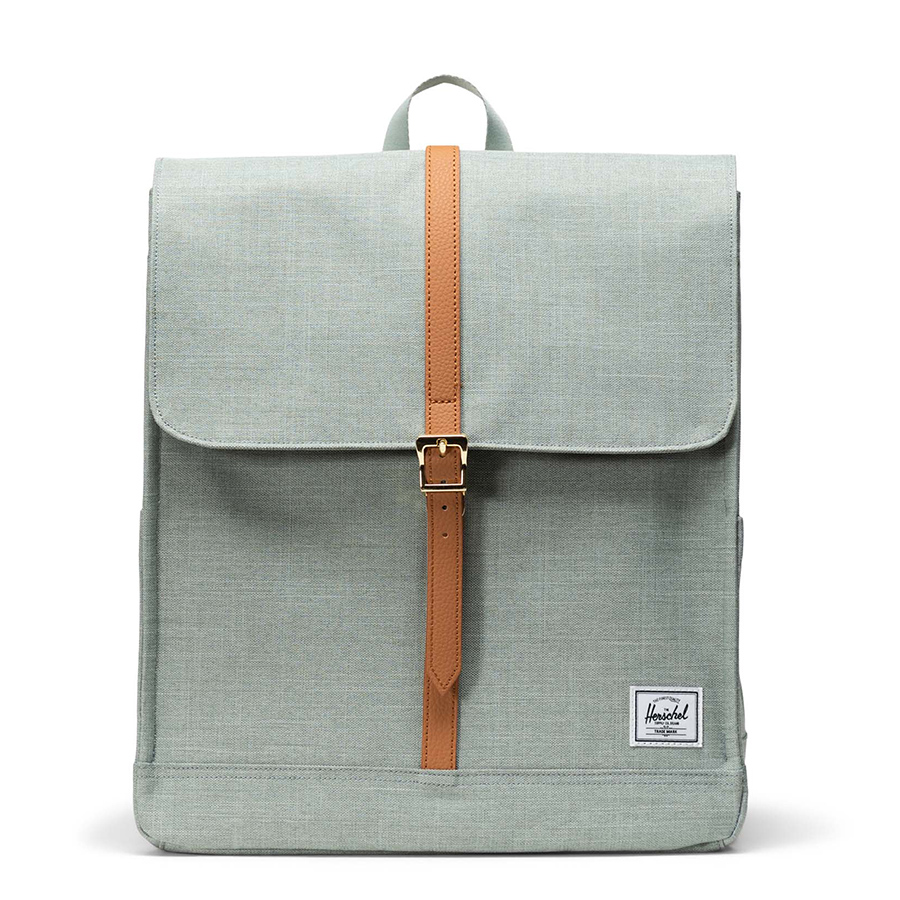 Balo Herschel City TM Mid Volume 13" Backpack M Iceberg Green Crosshatch