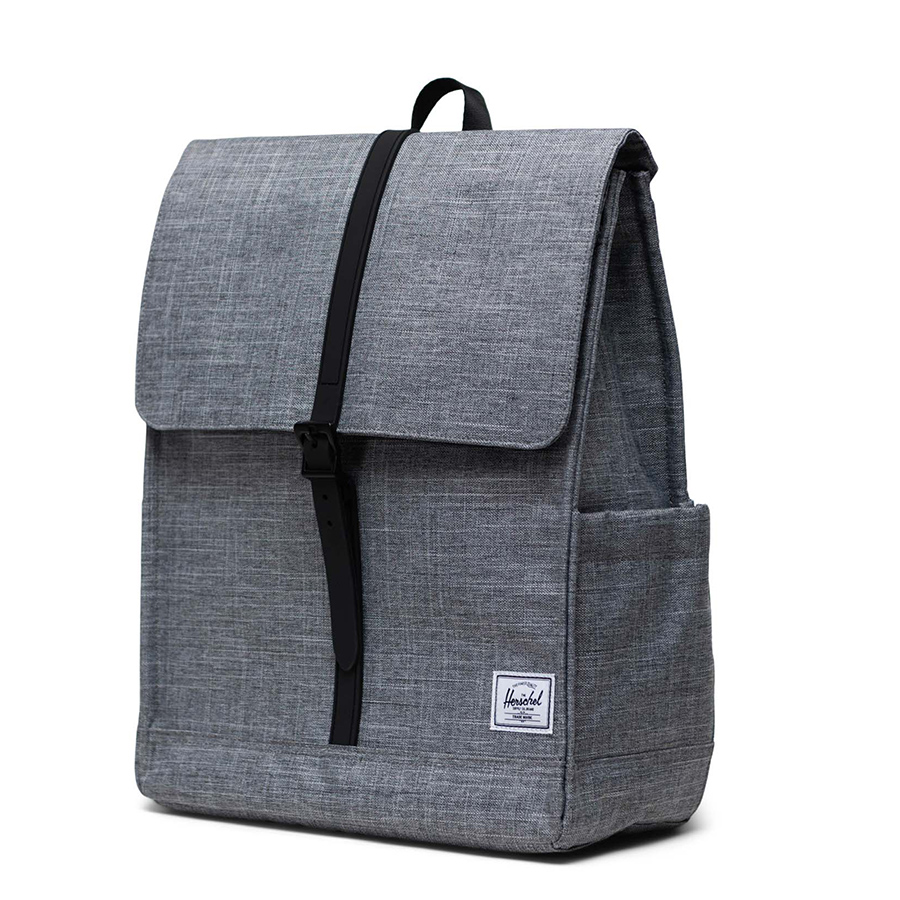 Balo laptop Herschel City TM Mid Volume 13" Backpack M Raven Crosshatch