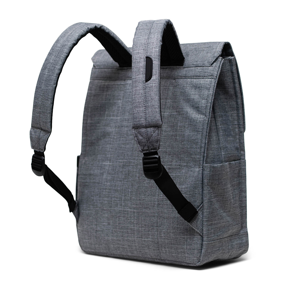 Balo laptop Herschel City TM Mid Volume 13" Backpack M Raven Crosshatch