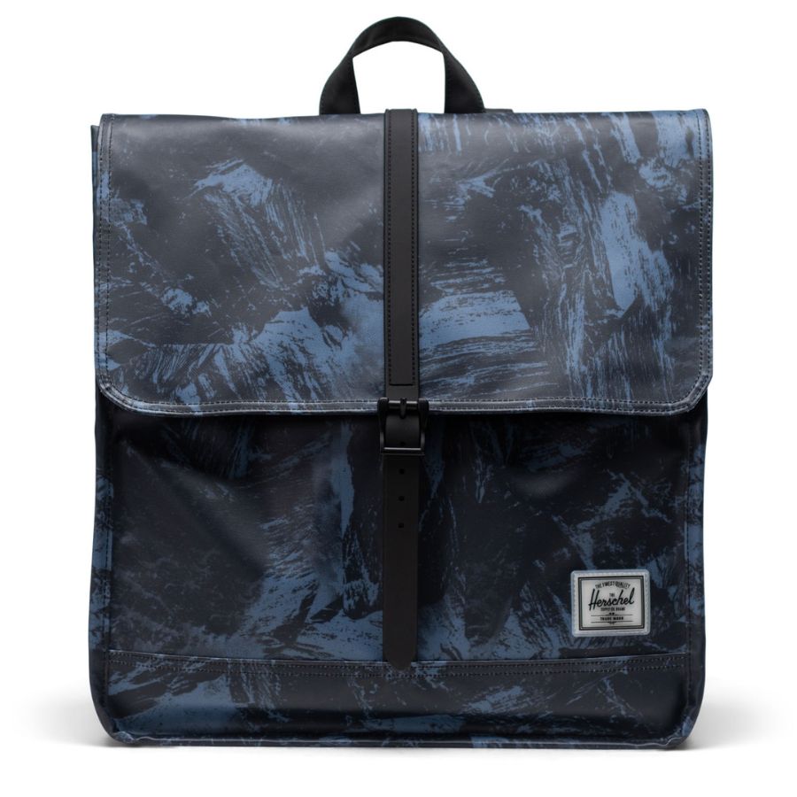 Balo học sinh Herschel City Weather Resistant Mid Volume 13" Backpack M Steel Blue Shale Rock