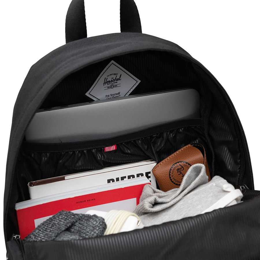 Balo học sinh Herschel Classic TM Standard 13" Backpack M Raven Crosshatch