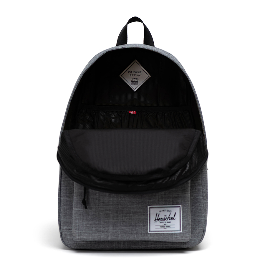 Balo học sinh Herschel Classic TM Standard 15" Backpack L Raven Crosshatch