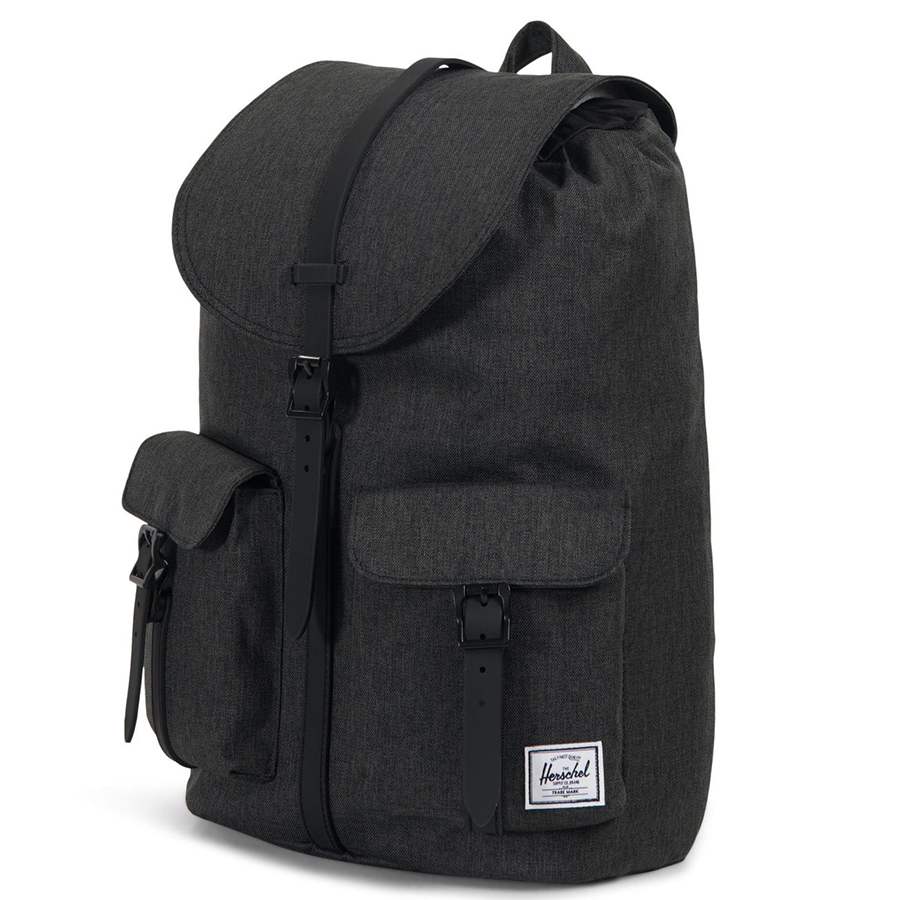 Balo Herschel Dawson 13" Backpack S Black Crosshatch