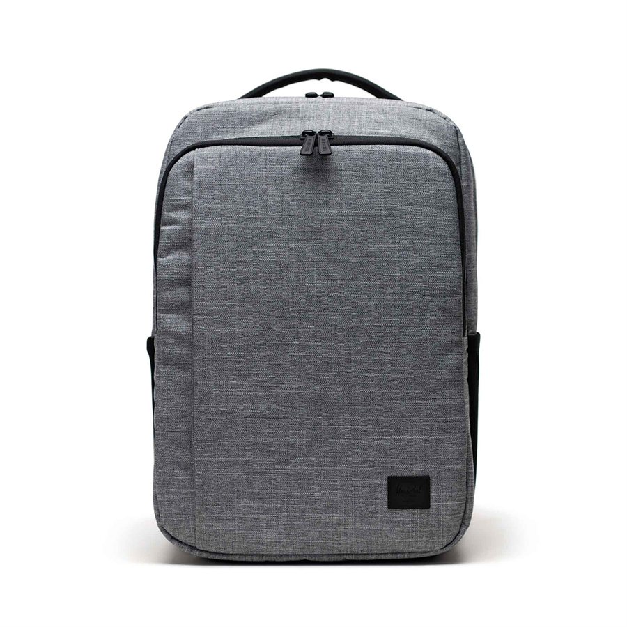 Balo Herschel Kaslo Daypack Tech Standard 15" Backpack L Raven Crosshatch