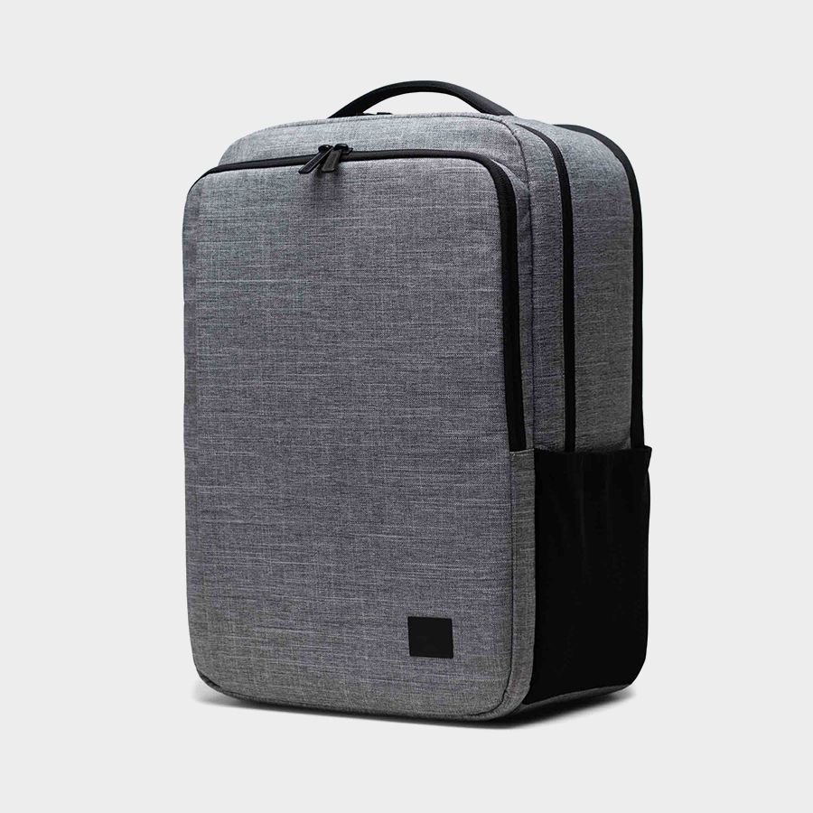 Balo học sinh Herschel Kaslo Tech Standard 16" Backpack L Raven Crosshatch