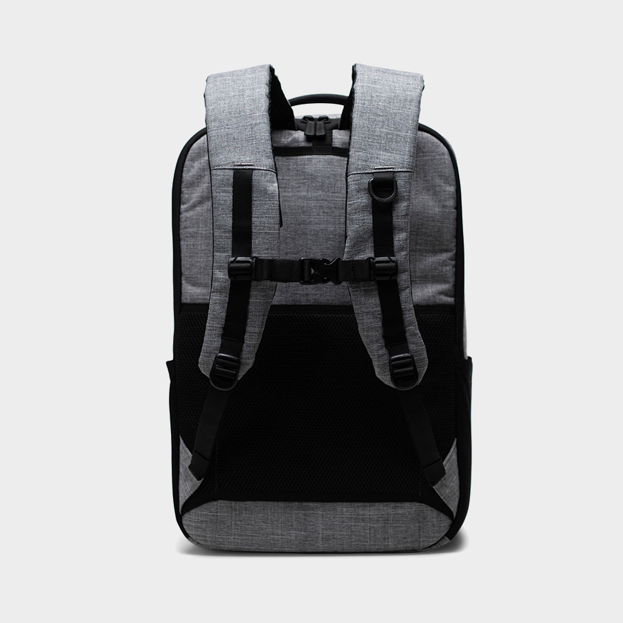 Balo học sinh Herschel Kaslo Tech Standard 16" Backpack L Raven Crosshatch