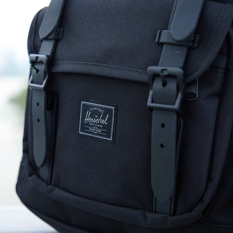 Balo laptop Herschel Little America TM Standard 15" Backpack L Iceberg Green Crosshatch