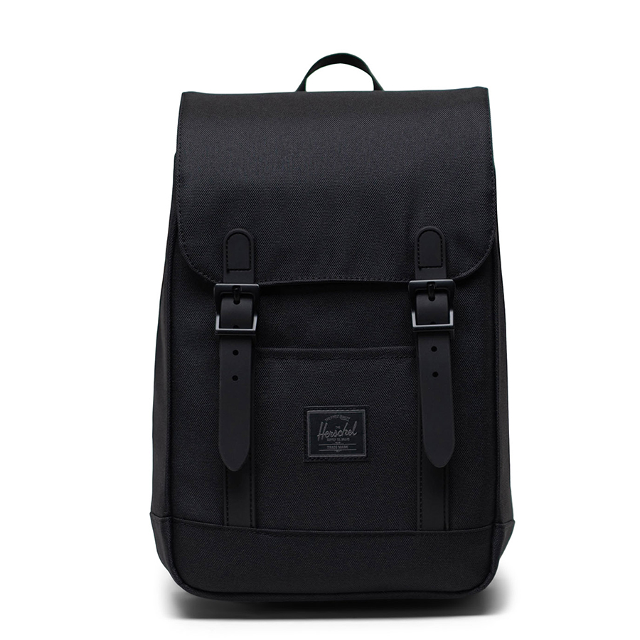 Balo Herschel Retreat TM Mini Backpack XS Black Tonal