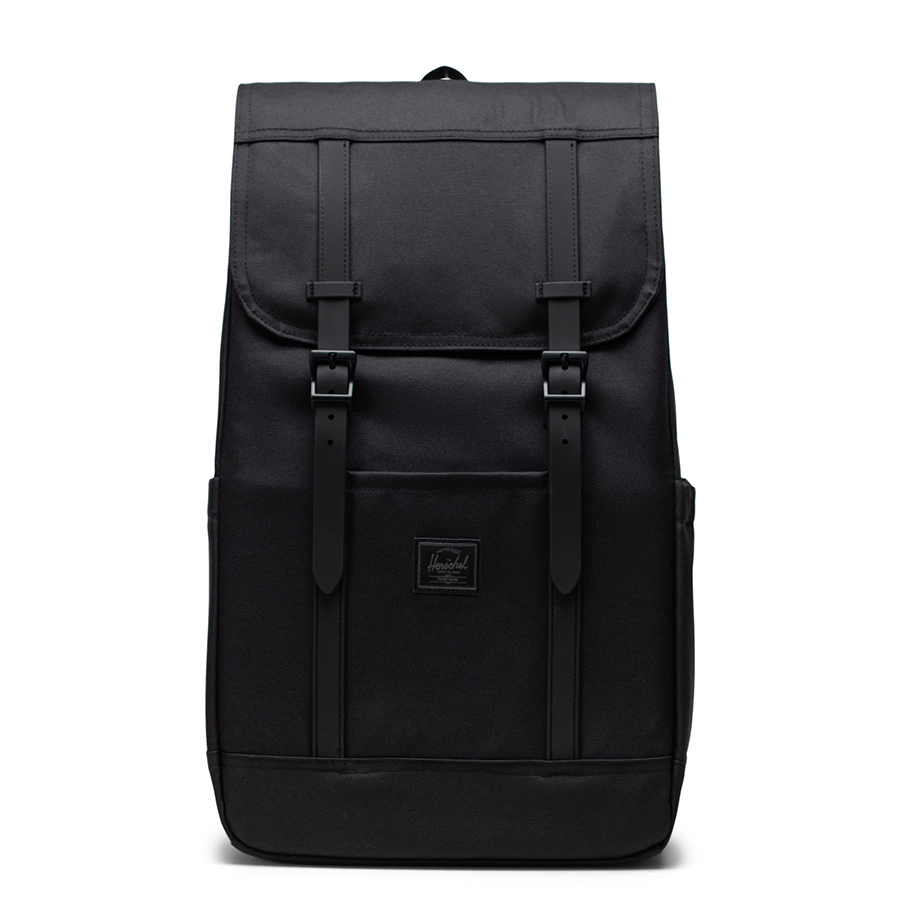 Balo Herschel Retreat TM Standard 15" Backpack L Black Tonal