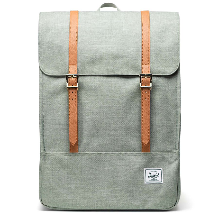 Balo Herschel Survey TM Standard 15" Backpack L Iceberg Green Crosshatch