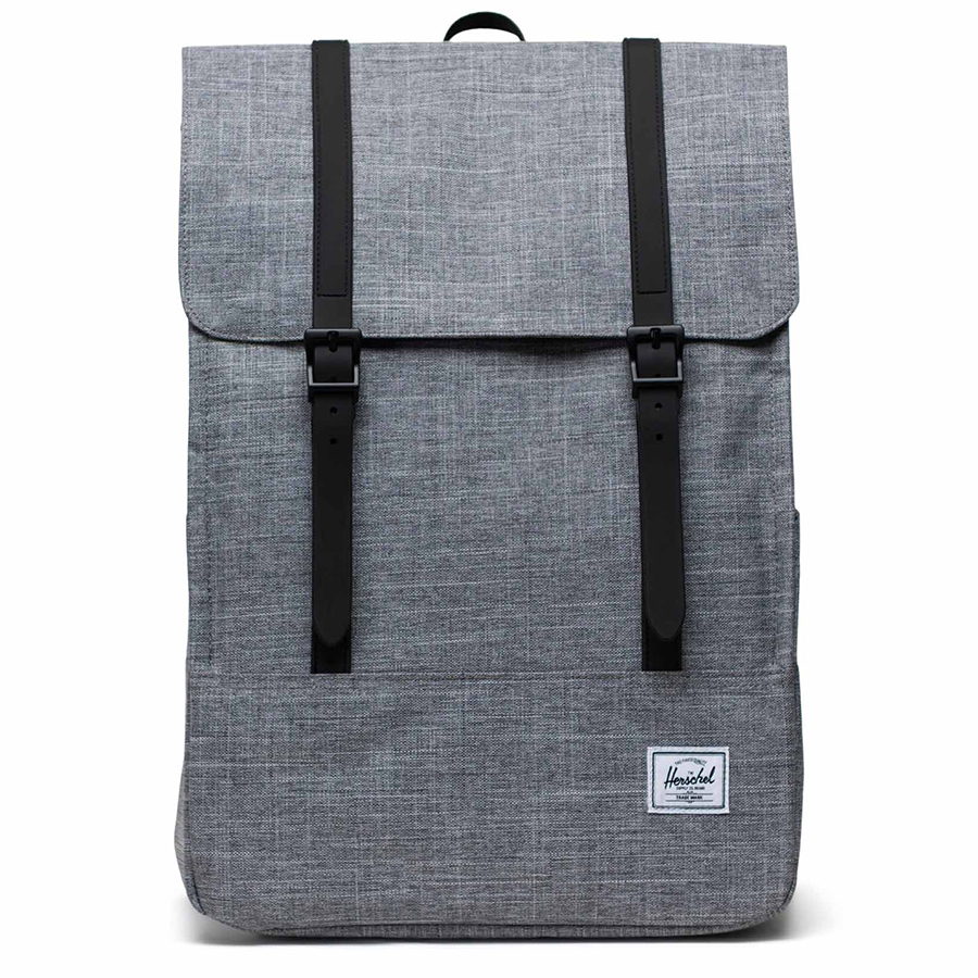 Balo Herschel Survey TM Standard 15" Backpack L Raven Crosshatch