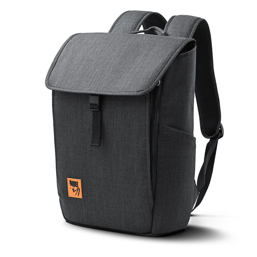 Balo Mikkor The Mina Laptop Backpack 15.6 M Black Heather