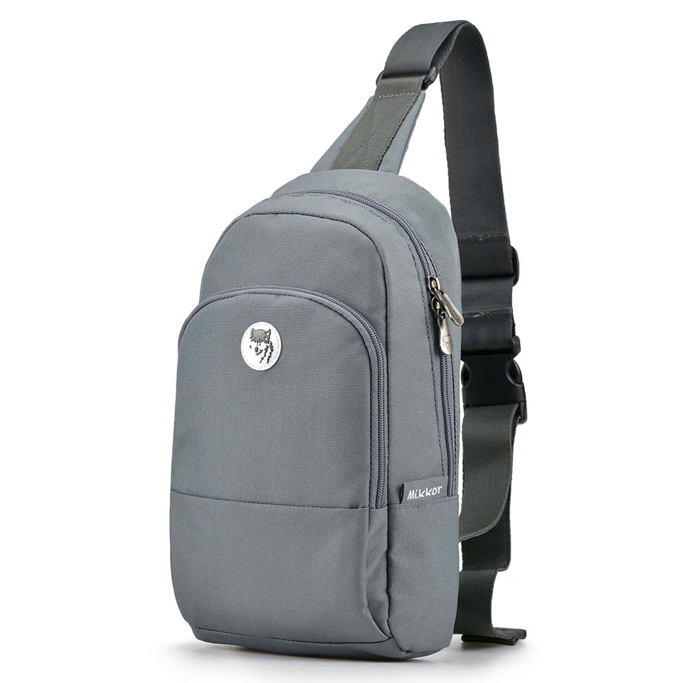 Balo Mikkor The Pax Sling M Dark Mouse Grey