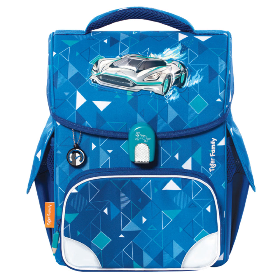 Balo Tiger Family Jolly Schoolbag Supersonic TGJL-031A M Blue/Navy