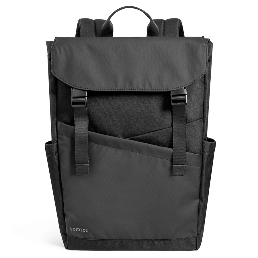 Balo Tomtoc A64E1D1 Slash Flip laptop backpack 16'' L Black