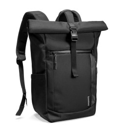 Balo Tomtoc T61M1D1 Roll top Laptop backpack for Macbook 13-16 inch, Universal Laptop 15.6'' M Black