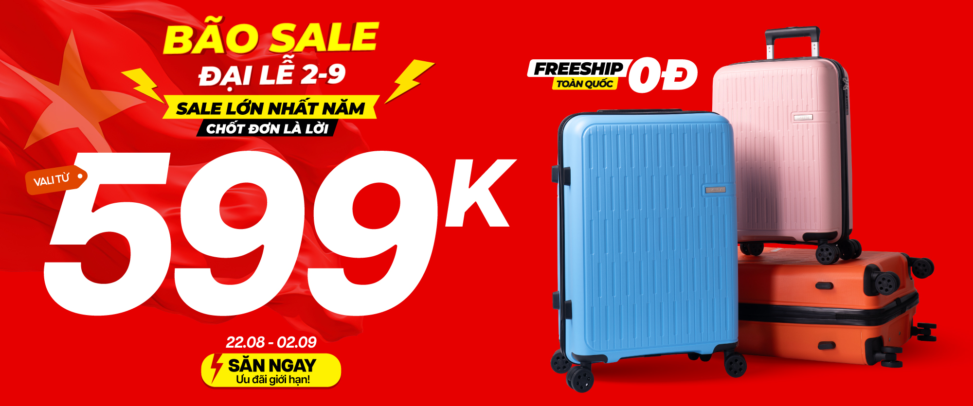 BÃO SALE ĐẠI LỄ 2.9