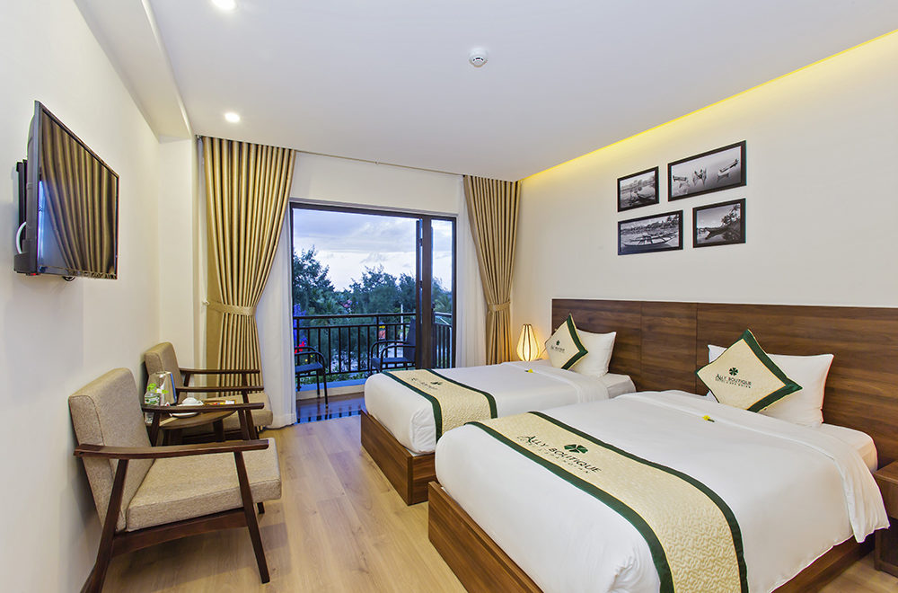 Ally Beach Boutique Hotel Hoi An - Vẻ đẹp nội thất tối giản của khách sạn 4 sao Hội An 4