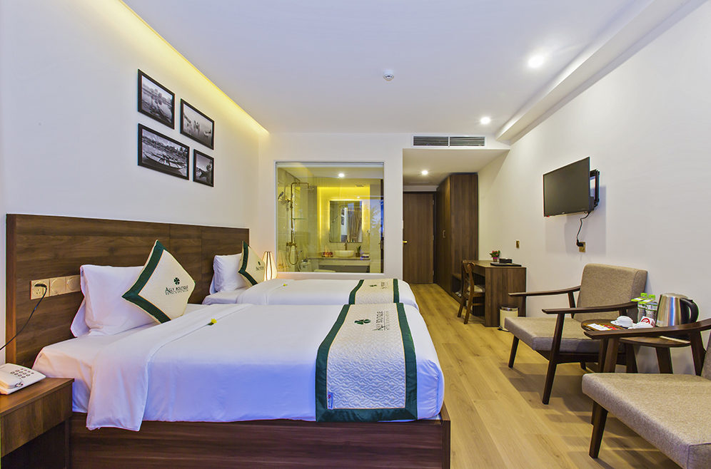 Ally Beach Boutique Hotel Hoi An - Vẻ đẹp nội thất tối giản của khách sạn 4 sao Hội An 9